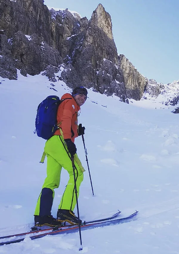 Skitouren mit Thomas